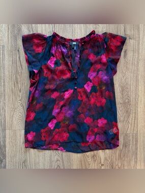 100% Silk Paige Blouse